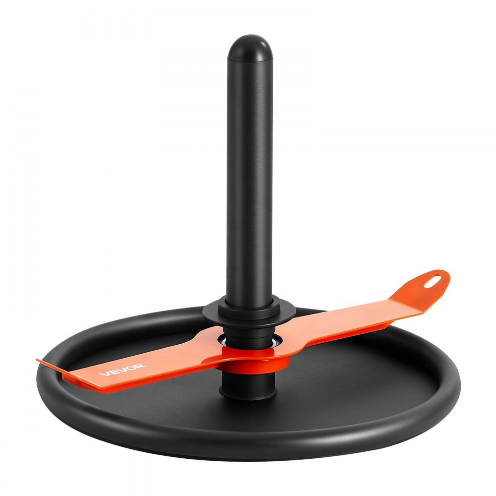 VEVOR Sanki treningowe Power Sled Sanki treningowe siłowe do poprawy szybkości w ćwiczeniach sportowych, sprzęt fitness z pasem, do talerzy o średnicy 51 mm, kolor pomarańczowy i czarny