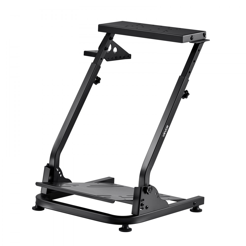 VEVOR Podstawka pod kierownicę, regulowana i składana, symulator do Logitech G29 G27 G920 G923, Thrustmaster T300RS T300GT T248 TS-PC TSXW Gaming Cockpit, symulator pedałów nie jest dołączony