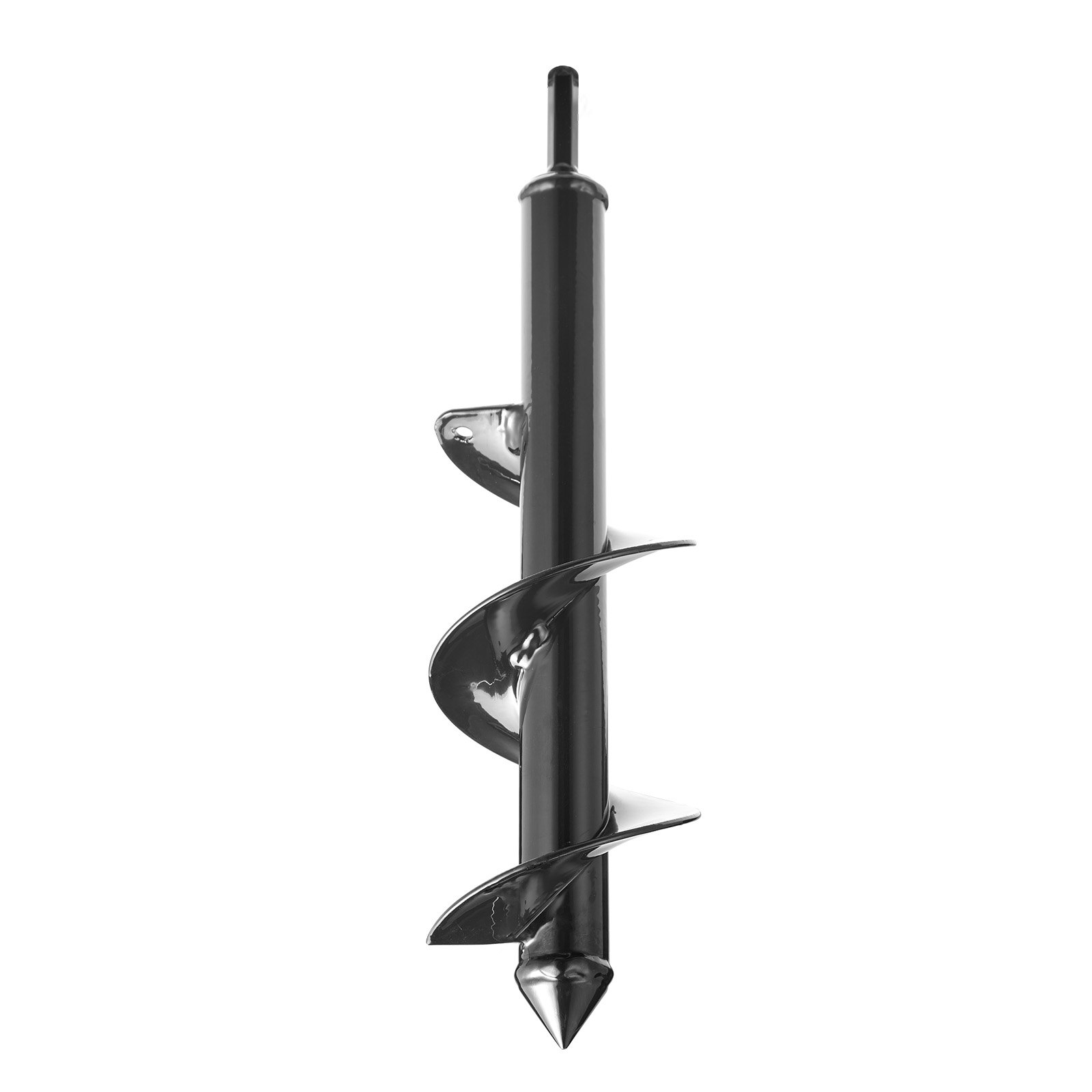 Świder ziemny VEVOR do wiertarki, Ø 80x290 mm, do wierteł sześciokątnych 3/8 cala, świder do słupków, świder do otworów przelotowych, nasadki do wiercenia otworów na słupki ogrodowe i ogrodzenia