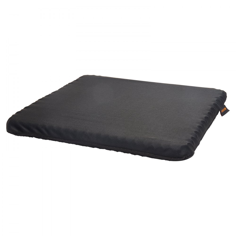 Poduszka na siedzenie VEVOR 430x465x35 mm, żelowa poduszka łagodząca ucisk, poduszka na siedzenie, oddychająca poduszka na siedzenie ze zdejmowanym pokrowcem, lekka i przenośna do biura, podróży, samochodu, samolotu