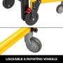 Caterpillar Wózek inwalidzki Wózek inwalidzki ze stopu aluminium Niepełnosprawnych Osoby w podeszłym wieku 353LB Osoby zasilane kolorem żółtym