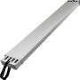 Aluminiowa deska robocza VEVOR, deska teleskopowa 1,76-2,65 m, udźwig 200 kg Aluminiowa deska przedłużająca, szerokość 325 mm, aluminiowa deska rusztowaniowa z platformą antypoślizgową, akcesoria do drabin rusztowaniowych