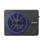 VEVOR Under-Seat Car Subwoofer 440W 254mm Slim Car Subwoofer Under-Seat Subsystem with Built-in Amplifier, High/Low Level Input and Volume Control for SUVs and Trucks