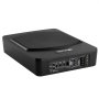 VEVOR Under-Seat Car Subwoofer 240W 254mm Slim Car Subwoofer Under-Seat Subsystem with Built-in Amplifier, High/Low Level Input and Volume Control for SUVs and Trucks