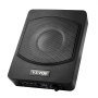 VEVOR Under-Seat Car Subwoofer 240W 254mm Slim Car Subwoofer Under-Seat Subsystem with Built-in Amplifier, High/Low Level Input and Volume Control for SUVs and Trucks