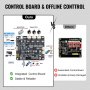 Frezarka CNC 3018 Pro Max VEVOR grawerka GRBL+Offline Control 15W