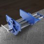 VEVOR Imadło stolarskie Głębokość zacisku 110 mm Szerokość rozwarcia 335 mm Imadło równoległe Wykonane z żeliwa Malowane proszkowo Siła zacisku 11 kN Zakres zacisku Φ15-74 mm Idealny do studiów stolarskich