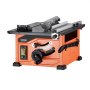 VEVOR Table Saw, 210 mm, 1200 W Construction Saw, 225 mm max. cutting capacity, 4800 rpm cutting speed, with 24-tooth saw blade, miter gauge, for DIY woodworking & furniture making