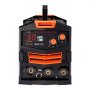 VEVOR MIG welding machine, 130 A synergistic MIG welding machine, gasless flux-cored wire welder, portable MIG welder with IGBT inverter technology and digital display screen