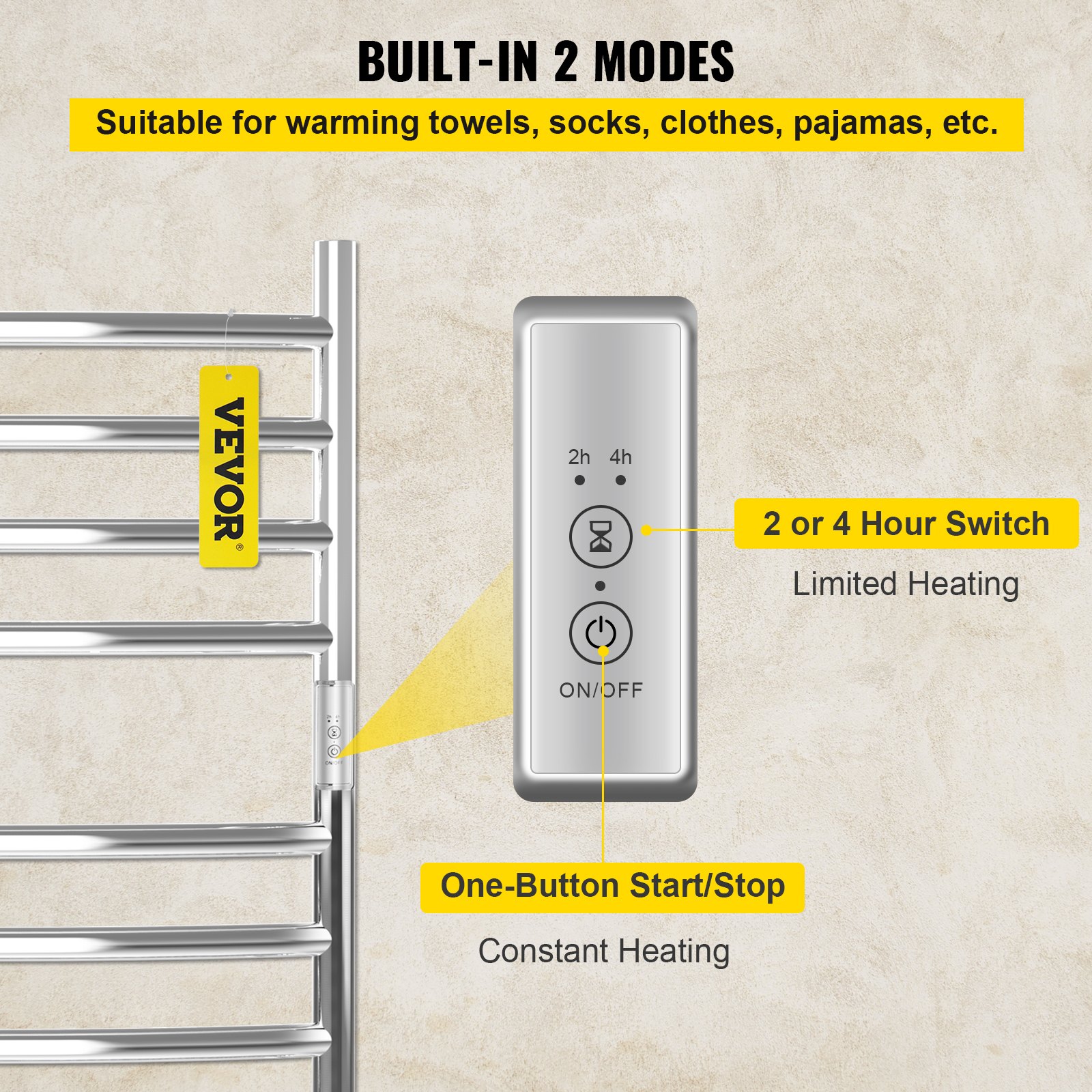 VEVOR grzejnik łazienkowy grzejnik do ręczników grzejnik do ręczników 810x520x155 mm