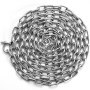 Łańcuch kotwiczny VEVOR, 6,1 m x 7,9 mm, łańcuch ze stali nierdzewnej 316, szekla łańcucha kotwicznego 9,5 mm, obciążenie zrywające łańcucha prowadzącego kotwicy 3230 kg, obciążenie zrywające szekli łańcucha kotwicznego 4291 kg, łańcuch kotwiczny do małych łodzi