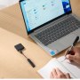 VEVOR Mini dyktafon, 128 GB, urządzenie rejestrujące z funkcją odtwarzania, 8730 godzin nagrywania magnetycznego, 100 godzin pracy na baterii, rejestrator audio USB-C MP3 do wykładów, spotkań i wywiadów