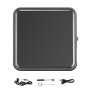 VEVOR Mini dyktafon, 128 GB, urządzenie rejestrujące z funkcją odtwarzania, 8730 godzin nagrywania magnetycznego, 100 godzin pracy na baterii, rejestrator audio USB-C MP3 do wykładów, spotkań i wywiadów