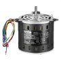 Silnik dmuchawy VEVOR o mocy 1/2 KM, 220 V, 2,6 A, 1300 obr./min, 3 prędkości (1300/1100/800 obr./min), średnica wału 10 mm, długość wału 20 mm, kolor czerwony. Kierunek przeciwny do kierunku ruchu wskazówek zegara od końca wału, w tym kondensator CBB60 15 μF/450 V