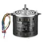 VEVOR 1/3 HP blower motor, 220 V, 1.95 A, 1250 rpm, 3 speeds (750/950/1250 rpm), 10 mm shaft diameter, 20 mm shaft length, red. CCW from shaft end, incl. CBB60 15 μF / 450 V capacitor