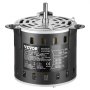 VEVOR 1/5 HP blower motor, 220 V, 1.45 Amps, 3-speed (700/900/1100 rpm), 10 mm shaft diameter, 20 mm shaft length, red. CCW from shaft end, incl. CBB60 8 μF / 450 V capacitor