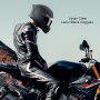 Kask motocyklowy VEVOR Kaski motocrossowe Kask integralny Rozmiar S, Kaski ABS z gniazdem Bluetooth i wymiennymi soczewkami, Zatwierdzony przez DOT, wygodny kask motocrossowy, dla młodzieży i dorosłych, Czarny
