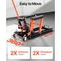 Podnośnik motocyklowy hydrauliczny VEVOR o udźwigu 700 kg, platforma do podnoszenia motocykli, stojak montażowy do motocykli, regulowany w zakresie 120–385 mm, podnośnik do motocykli, stojak do motocykli w garażu i na zewnątrz