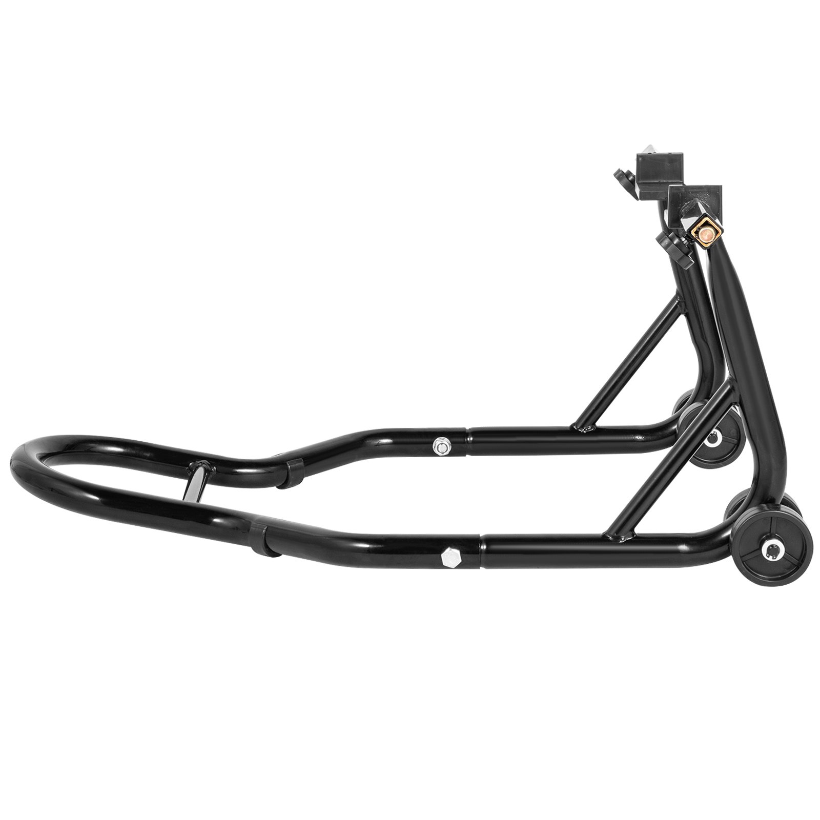 Stojak motocyklowy VEVOR Stojak na padok Wózek widłowy tylne koło 300 kg koło żeliwne