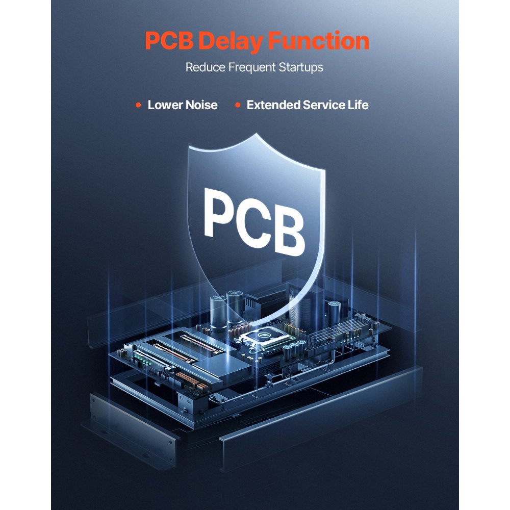 VEVOR lifting station 1200 W, 180 L/min flow rate, 10 m delivery head, wastewater pump with 4 water inlets, sewage lifting station for toilet, basement, shower, sink, laundry room, bathtub