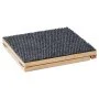 VEVOR Dog Ramp for Stairs 4 Pack 9.5-14.5 cm Adjustable Foldable Pet Ramp, for Small Dogs & Short-Legged Pets, 3 Heights, 27 cm Long, Up to 13.6 kg, Portable Wooden Stair Wedges with Non-Slip Surface