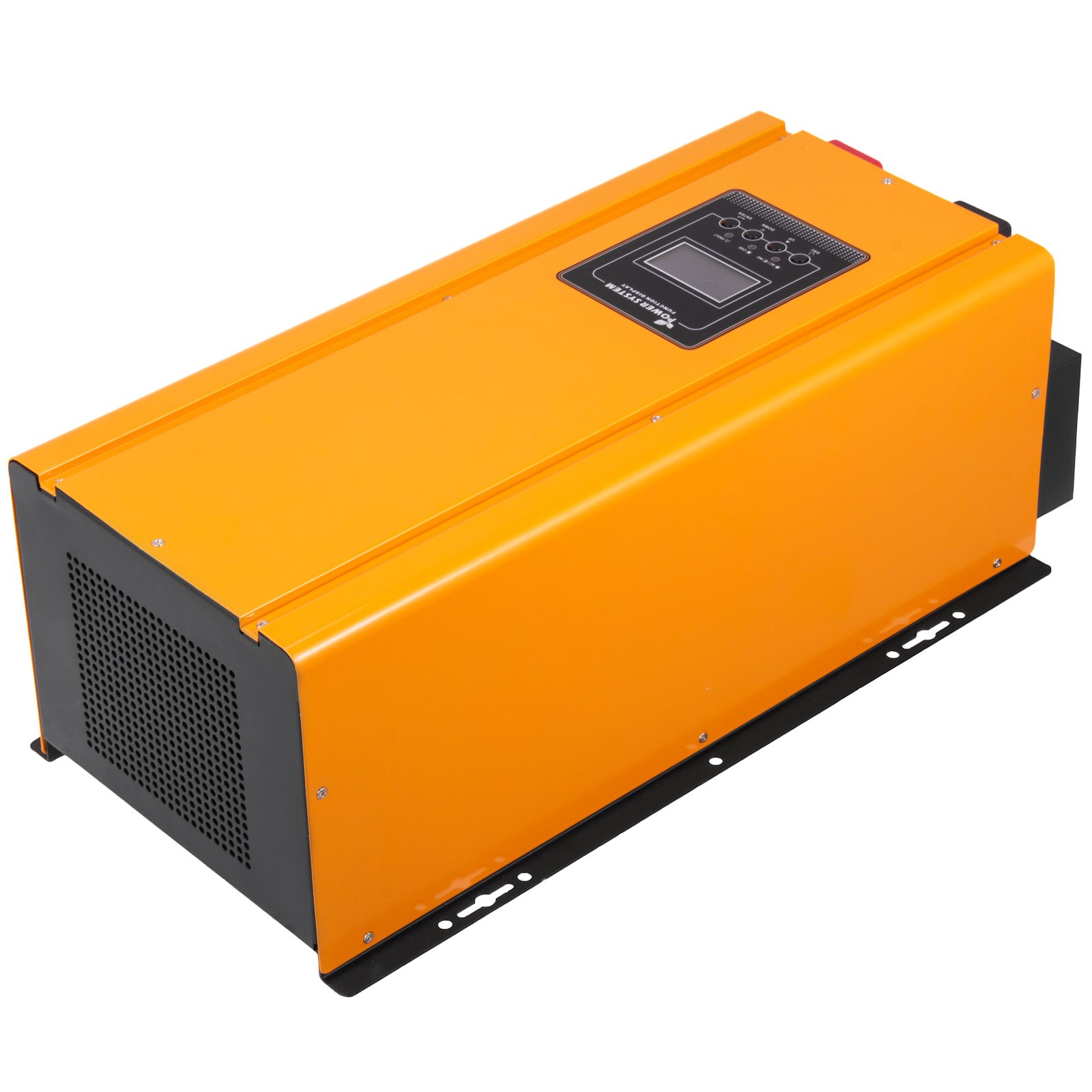 VEVOR Inwerter Mocy Czystej Fali Sinusoidalnej o Mocy Nominalnej 3000W Szczytowej 9000W, DC 12 V Pure Sine Wave Power Inverter z Ładowarką AC Wyświetlacz LCD Konwerter Solarny Niskiej Częstotliwości