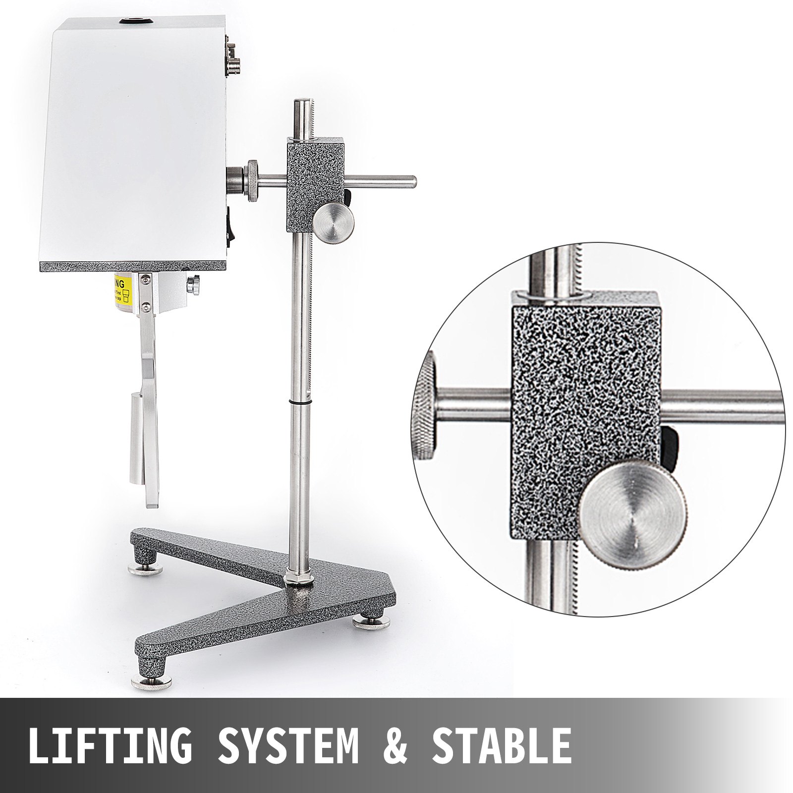 Wiskozymetr VEVOR NDJ-9S Cyfrowy wiskozymetr rotacyjny 10-600000000 mPa.s Wiskozymetr Pomiar lepkości bezwzględnej cieczy newtonowskiej w produktach farmaceutycznych i kosmetykach klejowych