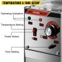 VEVOR Bubble Tea Sealing Machine Półautomatyczna maszyna do uszczelniania napojów