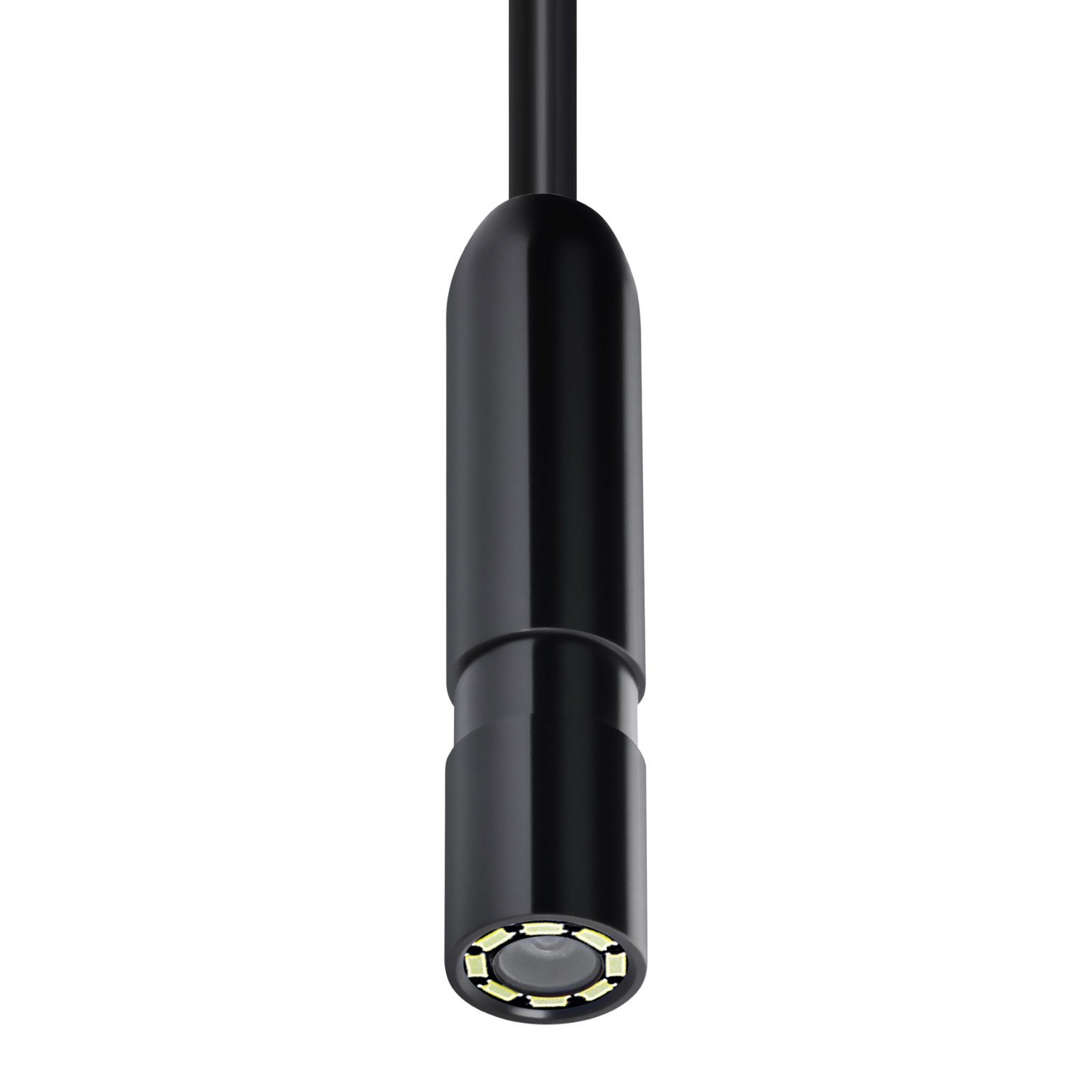 Kamera endoskopowa VEVOR ze światłem, endoskop HD 1920P dla systemów Android i iOS, kamera inspekcyjna z 8 diodami LED i kablem o długości 5 m, 2-krotny zoom, wodoodporna kamera kanalizacyjna IP67 do samochodu i instalacji wodno-kanalizacyjnych