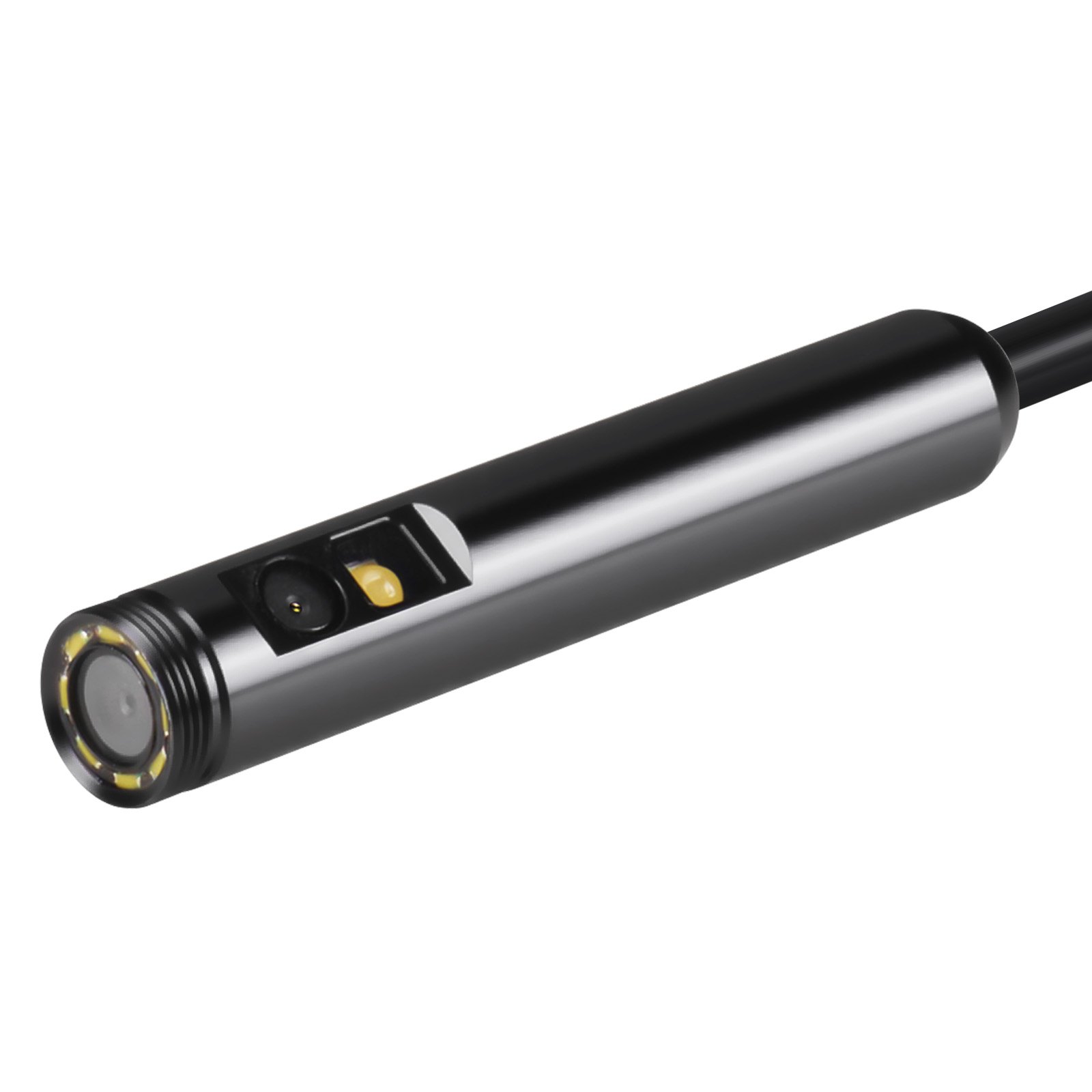 Kamera endoskopowa VEVOR ze światłem, endoskop HD 1920P dla systemów Android i iOS, kamera inspekcyjna z 8 diodami LED i kablem o długości 5 m, 2-krotny zoom, wodoodporna kamera kanalizacyjna IP67 do samochodu i instalacji wodno-kanalizacyjnych