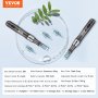 VEVOR Professional Microneedling Pen Derma Pen 6 biegów z 20 igłami 0-2,5 mm