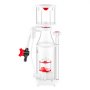 VEVOR Protein Skimmer for 200-400 L Saltwater Aquariums Internal with Pump, Protein Skimmer with DC Pinwheel Pump, Adjustable Control, Air Silencer, for 200-400 L Saltwater Aquariums & Fish Reef Tank