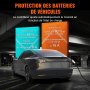 Przenośna ładowarka pojazdów elektrycznych VEVOR o mocy 3,68 kW, ładowarka pojazdów elektrycznych, kabel do ładowania pojazdów elektrycznych typu 2 (IEC62196), wtyczka CEE 7/7, 8-16 A, 1-fazowa stacja ładowania pojazdów elektrycznych, długość kabla 8,6 m, wodoodporna skrzynka ścienna IP66