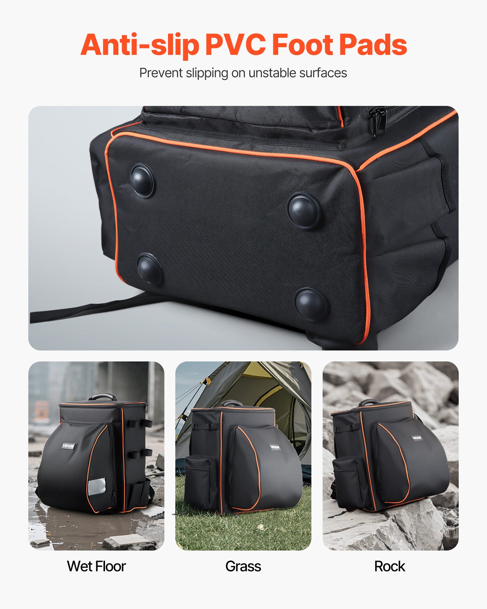 Plecak spawalniczy VEVOR, plecak spawalniczy o pojemności 35,6 l na narzędzia i kask, plecak Extreme Gear z poliestru 600D z uchwytem na kask, wielofunkcyjna torba do przechowywania sprzętu do spawania, biwakowania na świeżym powietrzu i wspinaczki górskiej