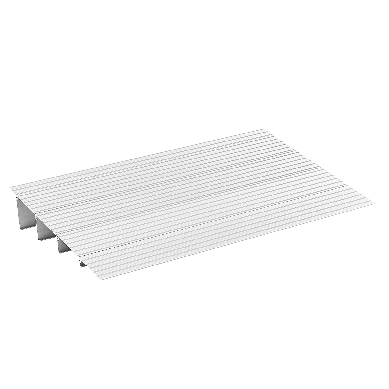 Rampa progowa VEVOR, 550x865x115 mm, aluminiowa rampa dla wózków inwalidzkich o udźwigu 360 kg, rampa krawężnikowa do schodów domowych dla wózków inwalidzkich, skuterów, chodzików, rowerów, trójkołowców