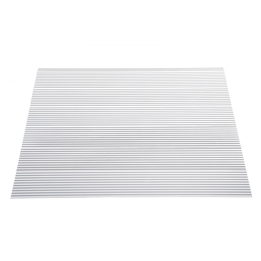 Rampa progowa VEVOR 69 x 86,4 x 15,2 cm Rampa dla wózków inwalidzkich o nośności 362,8 kg Rampa krawężnikowa ze stopu aluminium Modułowa konstrukcja Rampa progowa Rampa aluminiowa antypoślizgowa