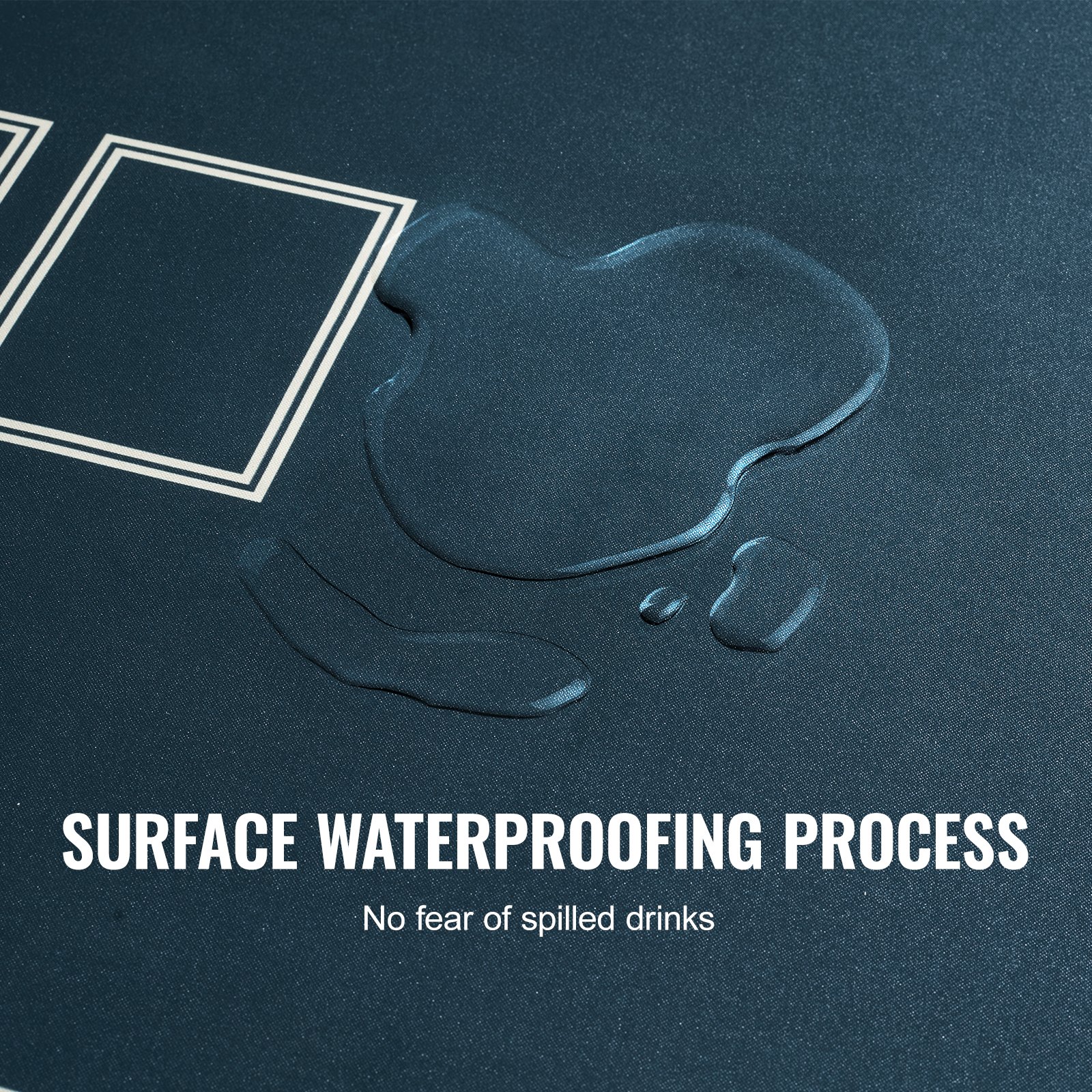 Mata do pokera VEVOR, blat stołu pokerowego 180 x 90 cm, 6-8 graczy, składany blat stołu pokerowego z torbą transportową, przenośny stół pokerowy, dywan do gry w pokera, pokój pokerowy, prostokątny, zielony