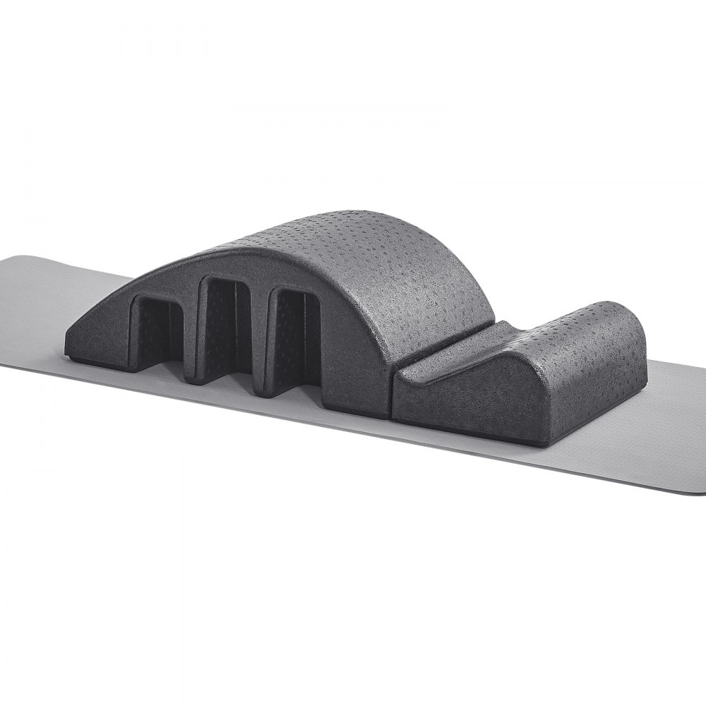 VEVOR Pilates Spine Corrector Joga Akcesorium do Domowej Siłowni, Piankowy Sprzęt do Treningu Fitness, Zakrzywione Urządzenie do Treningu Ciała, Do Ćwiczeń Kręgosłupa i Równowagi