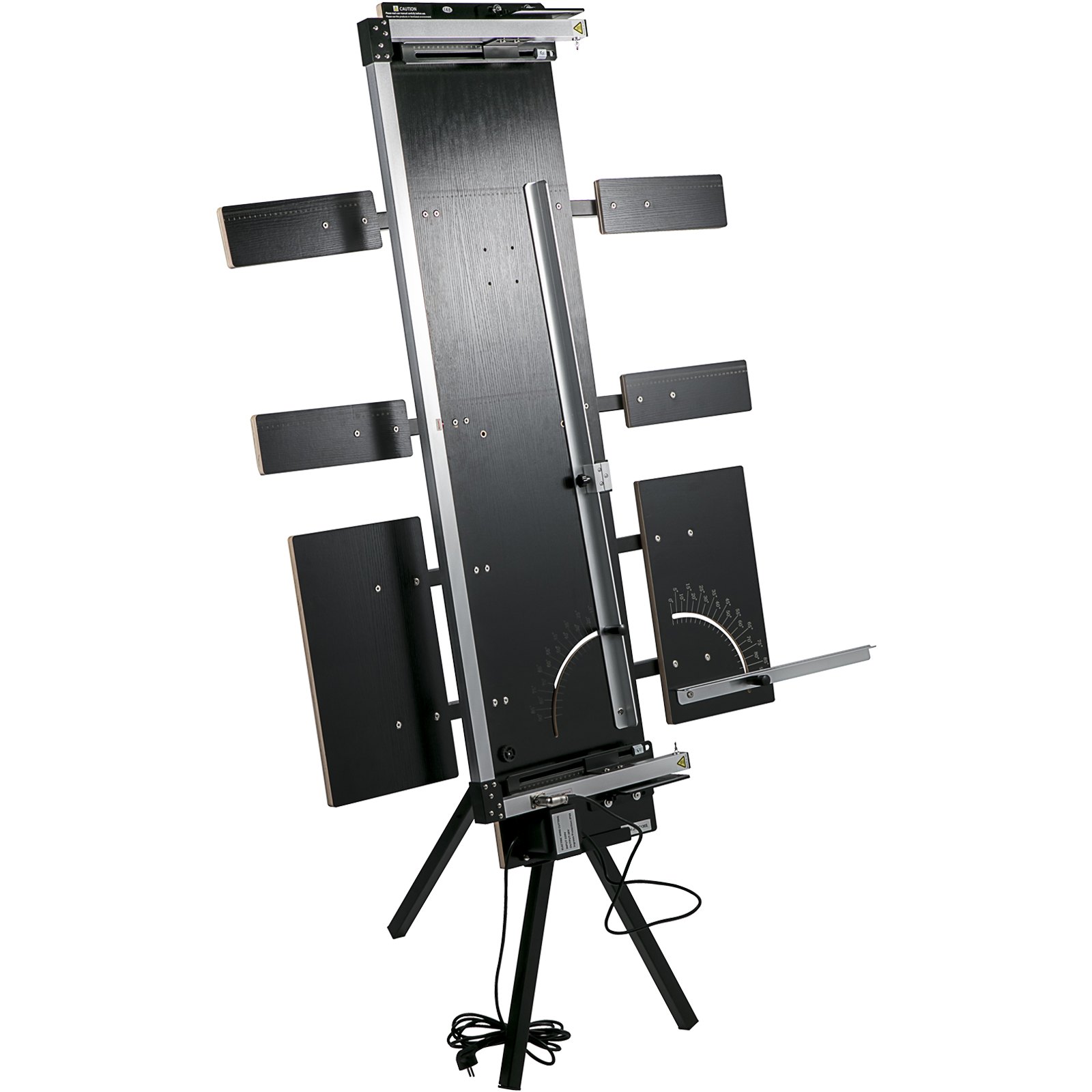 VEVOR Maszyna do Cięcia Styropianu 42cm Max Grubość Cięcia Nóż do Pianki 127cm Max Długość Obcinarka do Gorącego Drutu do Cięcia Pianki 0-90° Obcinak do Styropianu Sześć Drutów Grzewczych ze Stojakiem