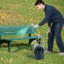VEVOR zbiornik ciśnieniowy na farbę, zbiornik ciśnieniowy na farbę w sprayu, 10 l, pistolet lakierniczy 60 psi, zbiornik na farbę, Φ 52 x 32 cm, zbiornik na farbę w sprayu, pistolety natryskowe, lakiery, bejce