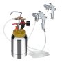 VEVOR zbiornik ciśnieniowy na farbę, zbiornik ciśnieniowy na farbę w sprayu, 2 l, 45 psi, pistolet na farbę, pojemnik na farbę, Φ 38,5 x 12,6 c, zbiornik ciśnieniowy na farbę w sprayu, pistolety natryskowe do farb, lakiery, bejce