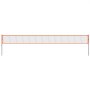 VEVOR Volleyball Net, Height-Adjustable Volleyball Net Set, 9.7 x 2.4 m, Portable Beach Volleyball Net, Orange Volleyball Net, Foldable Volleyball Net with Volleyball & Carrying Bag, for Garden, Beach