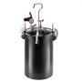 Zbiornik ciśnieniowy VEVOR do farby w sprayu, zbiornik ciśnieniowy 15 l, regulowane ciśnienie 60 psi, stalowy zbiornik ciśnieniowy na farbę z pistoletem natryskowym, wężami, manometrem, do dekoracji wnętrz, malowania przemysłowego