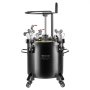 VEVOR Pressure Tank for Spray Paint, 20 L Pressure Tank, 70 psi Adjustable Pressure, Pressure Tank Paint Container with Wheels and Sealant for Leak Repair, for Home Decoration and Industrial Painting