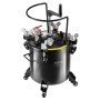 VEVOR Pressure Tank for Spray Paint, 20 L Pressure Tank, 70 psi Adjustable Pressure, Pressure Tank Paint Container with Wheels and Sealant for Leak Repair, for Home Decoration and Industrial Painting