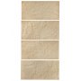 Panele ścienne VEVOR 3D, zestaw 4 szt., 120 x 60 cm, PU, ​​imitacja kamienia, dekoracja ścienna, powierzchnia 2,97 m², dekoracja wnętrz, sufit, sypialnia, salon i pokój zabaw, kolor żółty kamienny