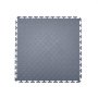 VEVOR Garage Floor Tiles Interlocking, 16 Pack 513 x 513 x 5 mm Interlocking Modular Garage Flooring Tiles, Diamond Plate Slip-Resistant PVC Mats for Workshop,Warehouse,Tool Room, Graphite Gray