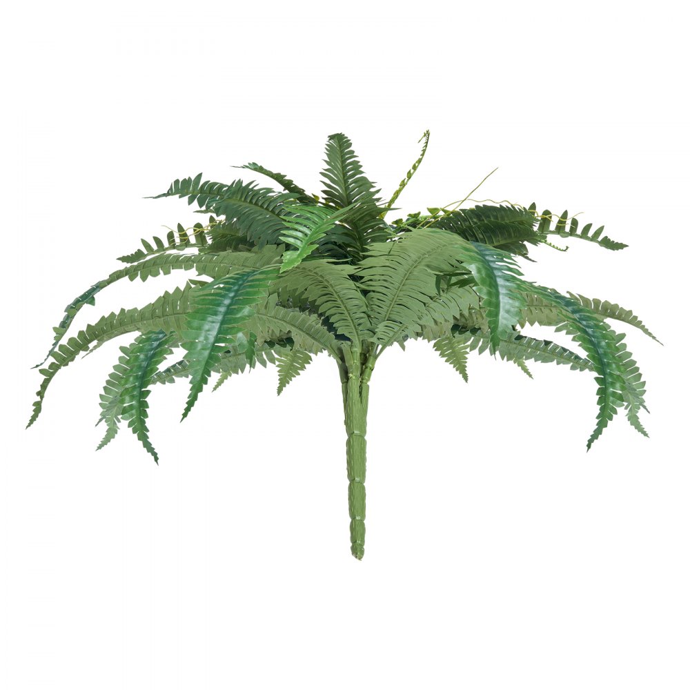 VEVOR Artificial Ferns, 2 pcs., Diameter 80-86 cm, Artificial Boston Fern, Wall Decoration with 30 Branches, Artificial Fern for Home & Office (Flower pot not included)