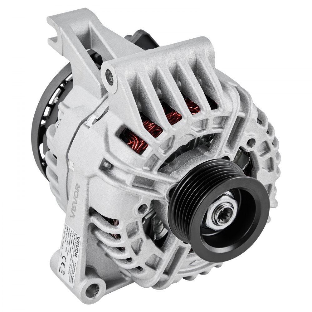 Alternator samochodowy VEVOR 11185 do modeli Chevrolet Impala LS, LT 3.5L 2006-2011, Impala LTZ 3.9L 2009-2010, Monte Carlo V6 2006-2007, alternator zamienny do samochodów 0124425102, 0124425032, 10335497