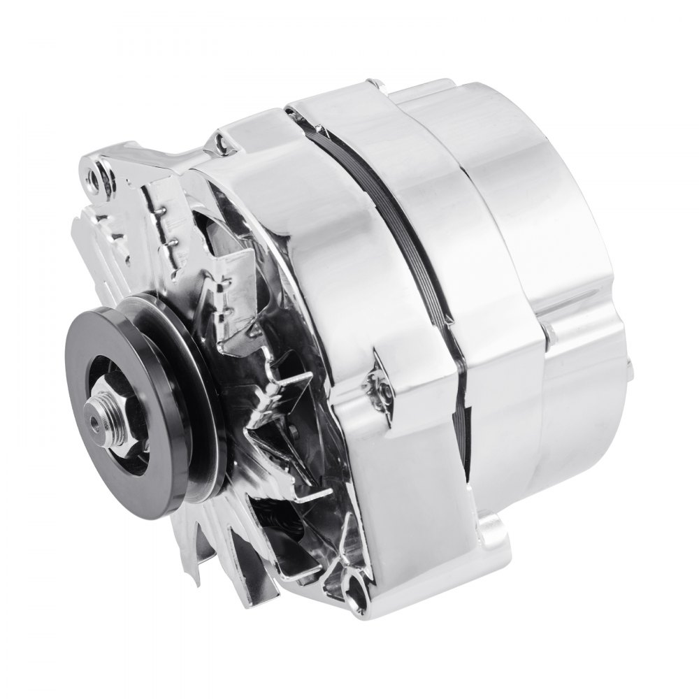 Alternator samochodowy VEVOR 7127-SE105C, do samowzbudnego silnika Street Rod 1-Wire GM 305 350 BBC SBC, Apollo 4.1L z lat 1973–1974, Century 2.5L z 1982 r., alternator zamienny do samochodów 1-2400-11DR-2, 7127-SECN-100A